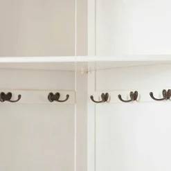 Eckgarderobe in Weiß - Cianova