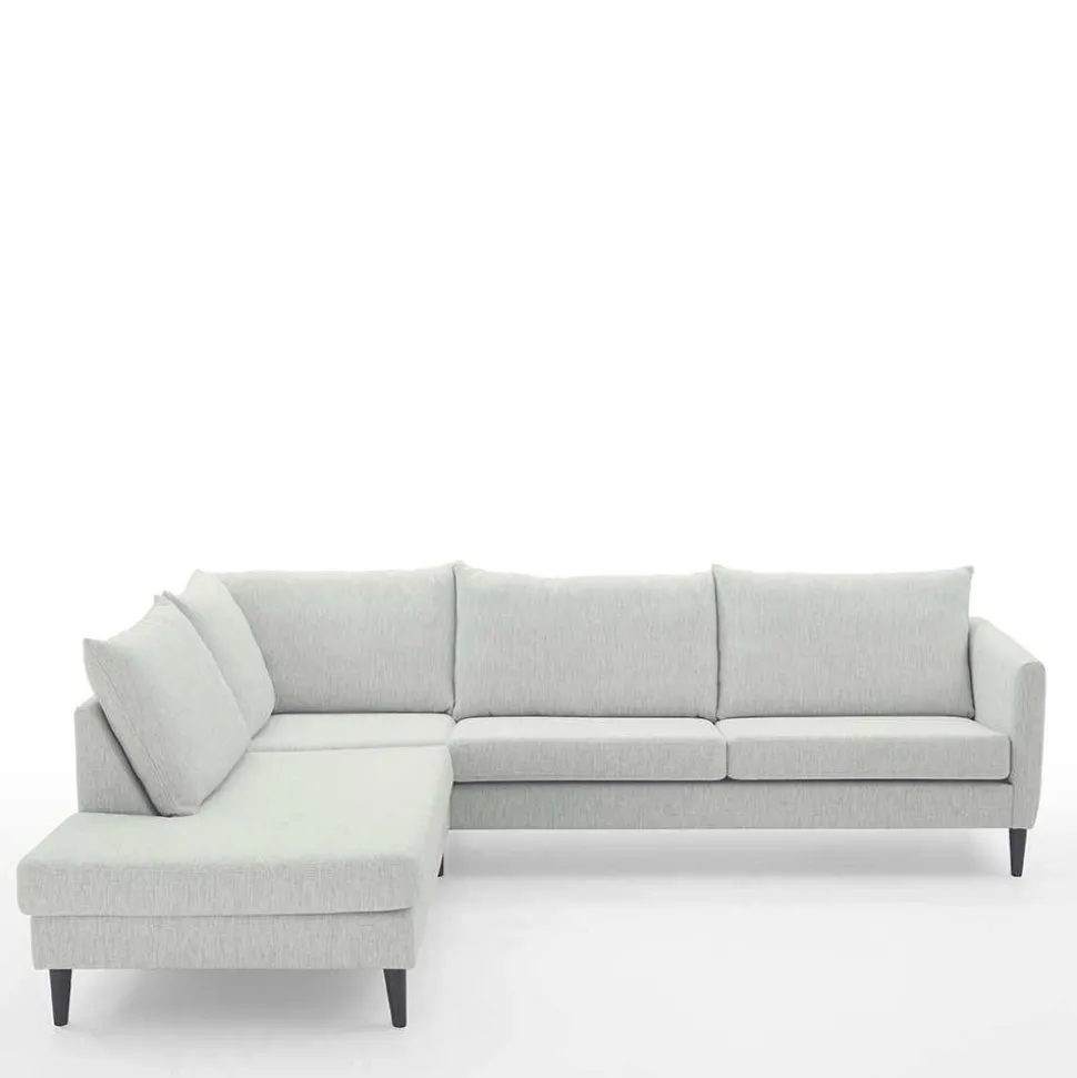 Ecksofa L-Couch in Offwhite - Udessa