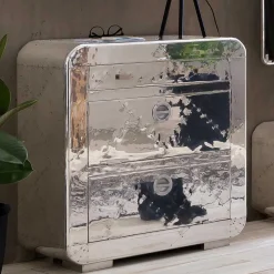 Edle Design Flurmöbel in Silber - Pilot (sechsteilig)