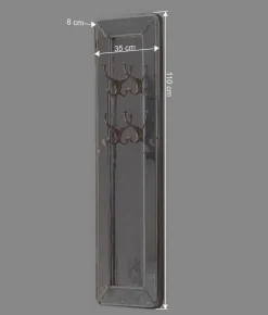 Edle Design Flurmöbel in Silber - Pilot (sechsteilig)