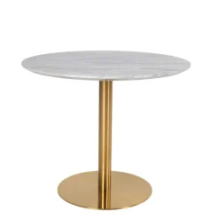 Edle Esstischgruppe in Rund - Lion (fünfteilig)