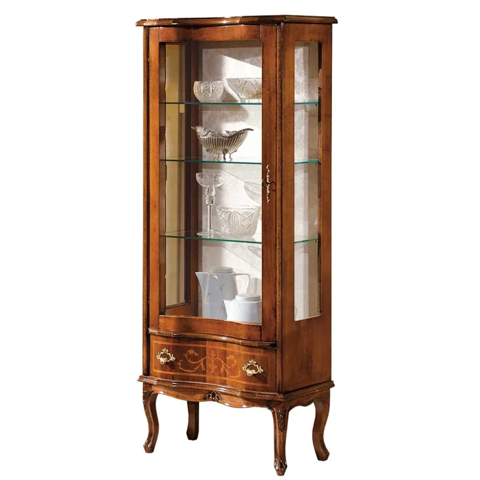 Edle Standvitrine in italienischem Design - Venerdina