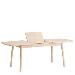 Eiche Bianco Esstisch mit Butterflyauszug - Nuture