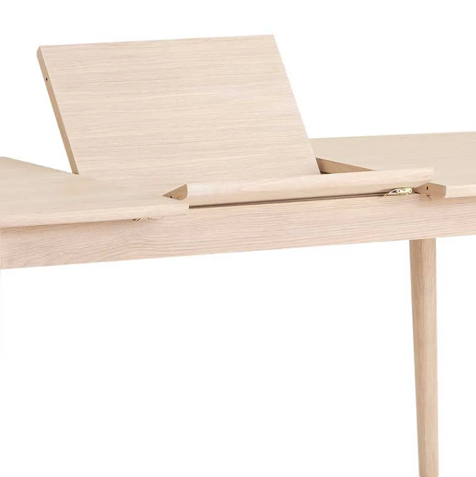 Eiche Bianco Esstisch mit Butterflyauszug - Nuture