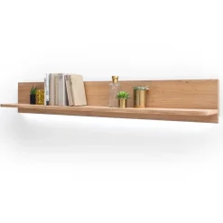 Eiche Bianco Wandboard 160x24x22 cm - Assela