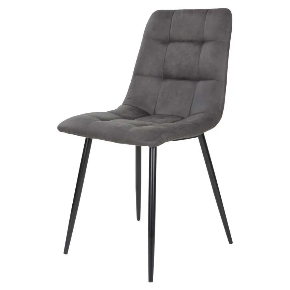 Eiche Esstisch & 6 Polsterstühle - Tricky (siebenteilig)