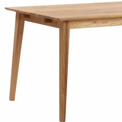 Eiche Esstisch & Stühle Grau - Number (siebenteilig)