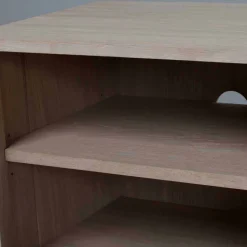 Eiche Massivholz TV Schrank in White Wash - Navassa