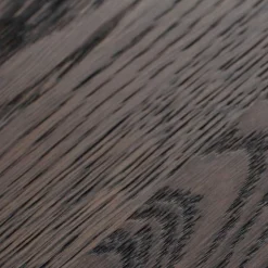 Eiche Rauchfarben Tisch & 6 Stühle Namac in Dunkelgrau (siebenteilig)