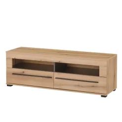 Eicheoptik Wohnzimmermöbel Set - Brocus (vierteilig)