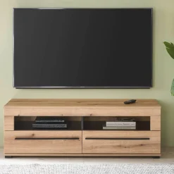 Eicheoptik Wohnzimmermöbel Set - Brocus (vierteilig)