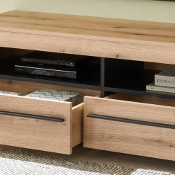 Eicheoptik Wohnzimmermöbel Set - Brocus (vierteilig)