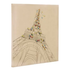 Eiffelturm Wandbild auf Leinwand - Espanora