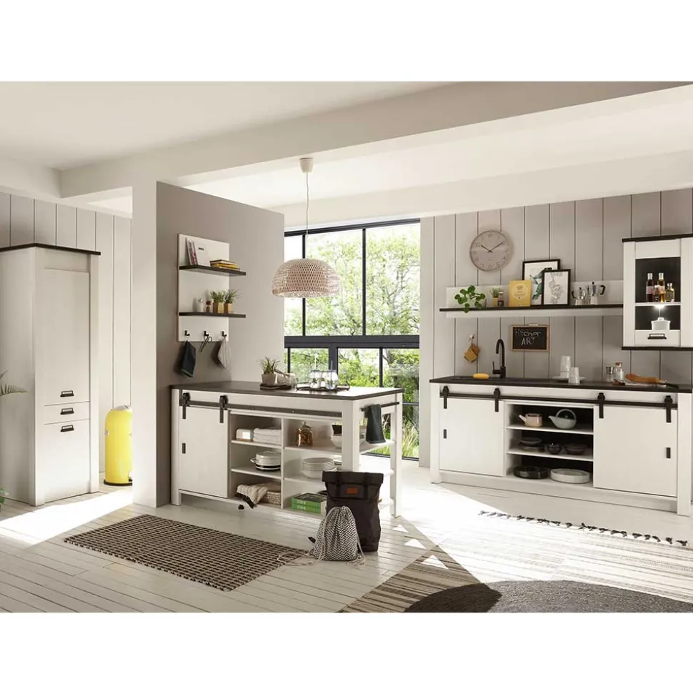 Einrichtung für Küche mit Insel - Eture (sechsteilig)