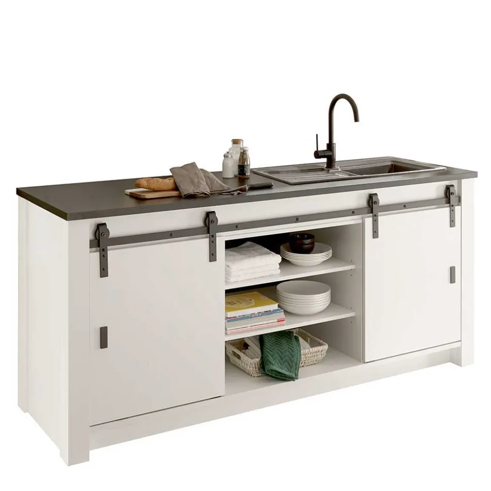 Einrichtung für Küche mit Insel - Eture (sechsteilig)