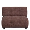 Einsitzer Sofaelement in Mauve meliert - Manilo