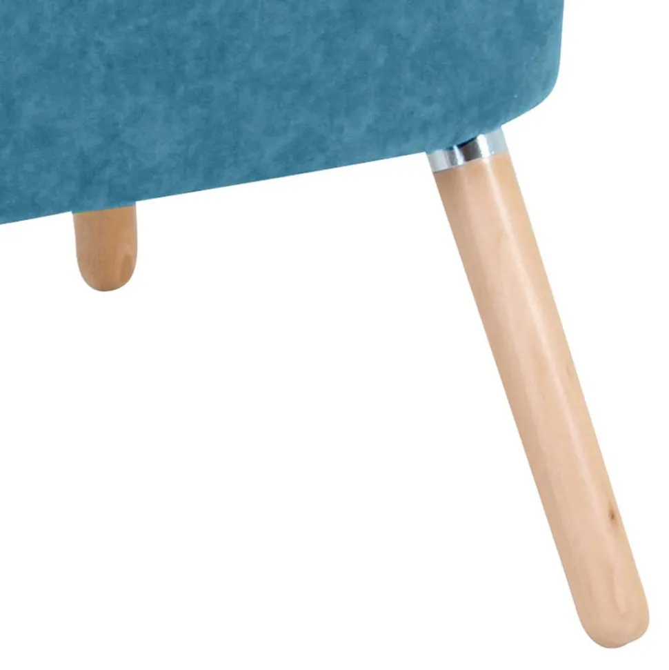 Einzelsessel in Petrol Blau - Posadas