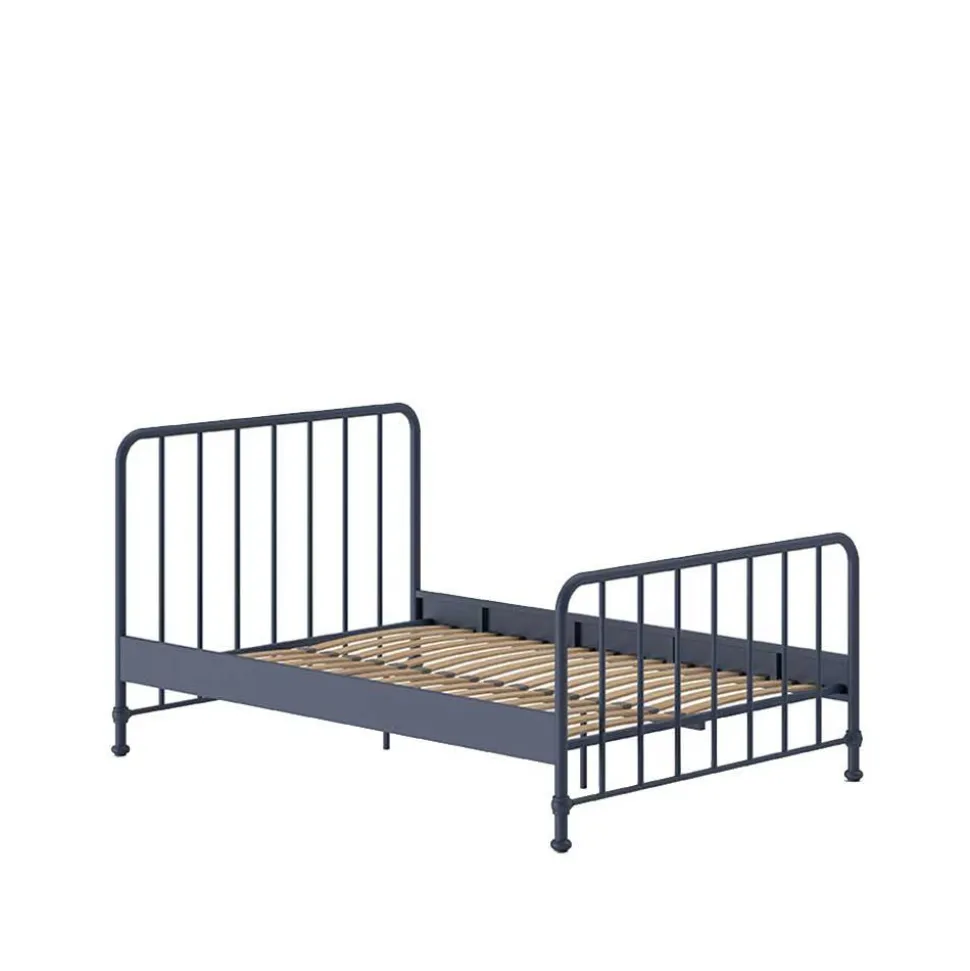 Eisenbett in Blau - Balisca