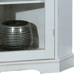 Elegante Eckvitrine im Vintage Landhaus Look - Zarinas