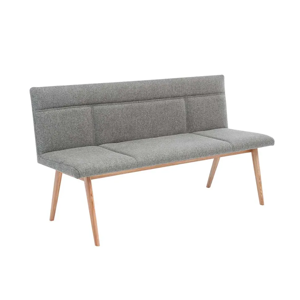 Elegante Esszimmer Polsterbank mit Lehne - Wervo