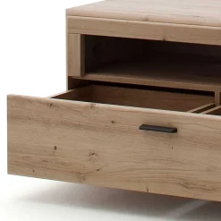 Elegante TV Bank in Eiche & Grau - Larinca