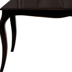 Eleganter Barocktisch in Dunkelbraun - Granita