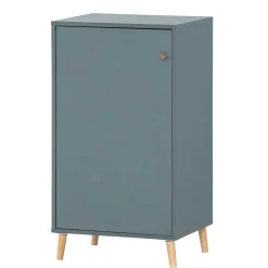 Eleganter Office Schrank in Petrol Blau - Baiamare