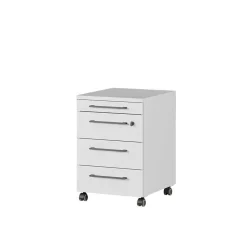 Elektrisch verstellbarer Bürotisch im Set - Hanrah (zweiteilig)