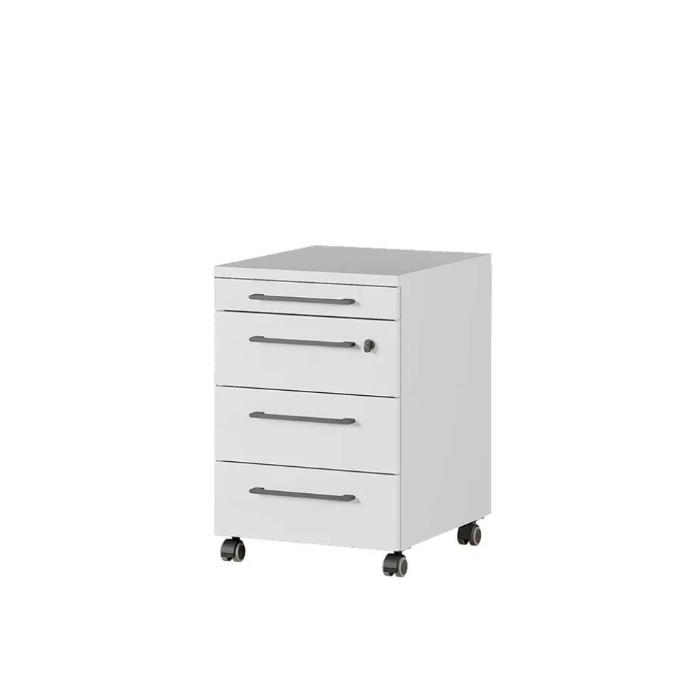 Elektrisch verstellbarer Bürotisch im Set - Hanrah (zweiteilig)