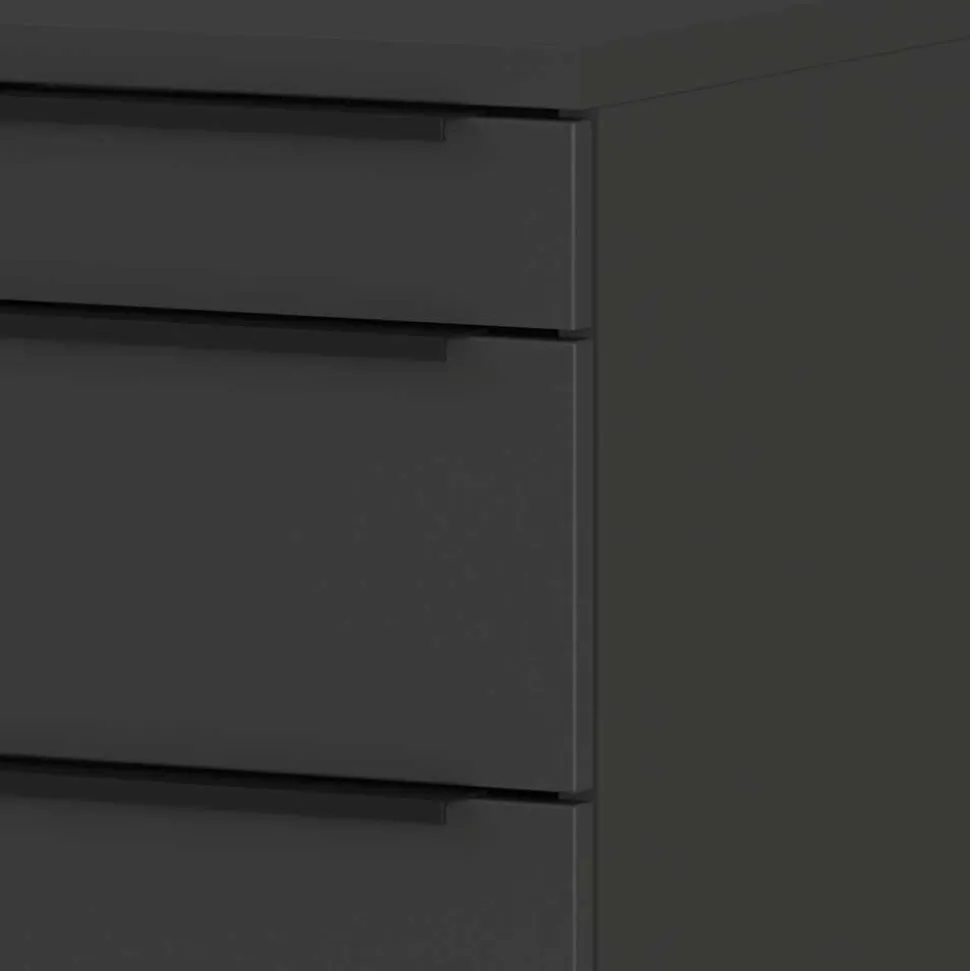 Elektrisch verstellbarer Bürotisch & Rollcontainer - Tila (zweiteilig)