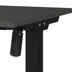 Elektrisch verstellbarer Officetisch in Dunkelgrau - Gatron