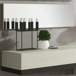 3er Spiegel Set & Wand Konsole - Ezema (vierteilig)