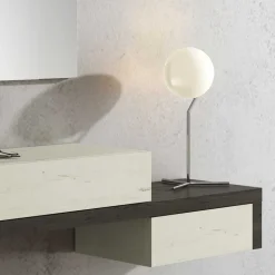 3er Spiegel Set & Wand Konsole - Ezema (vierteilig)