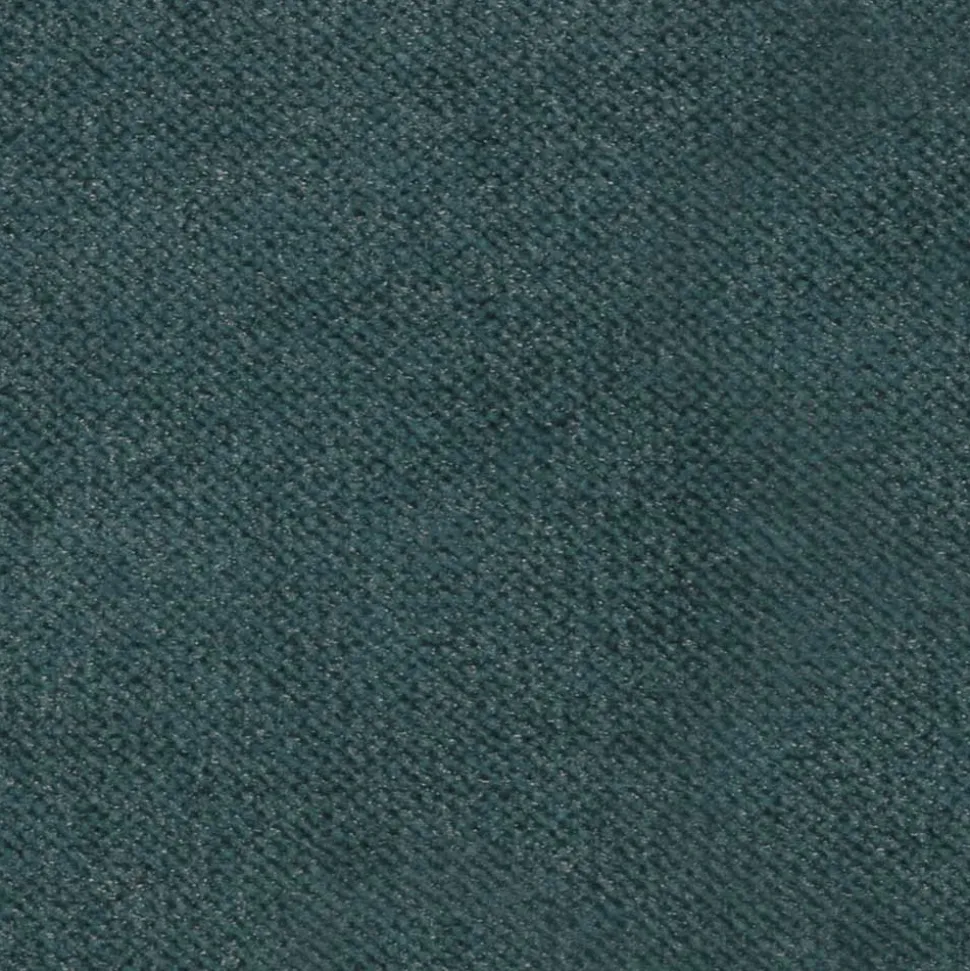 2,5er Wohnzimmercouch in Petrol Blau & Schwarz - Jerry