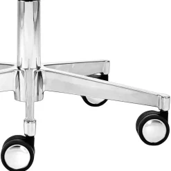 Ergo Bürodrehstuhl in Blau Stoff - Portland