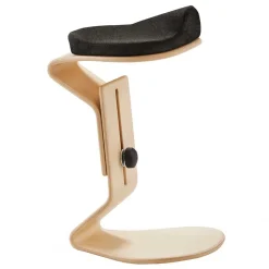 Ergonomischer Holz Hocker variabel einstellbar - Carinna