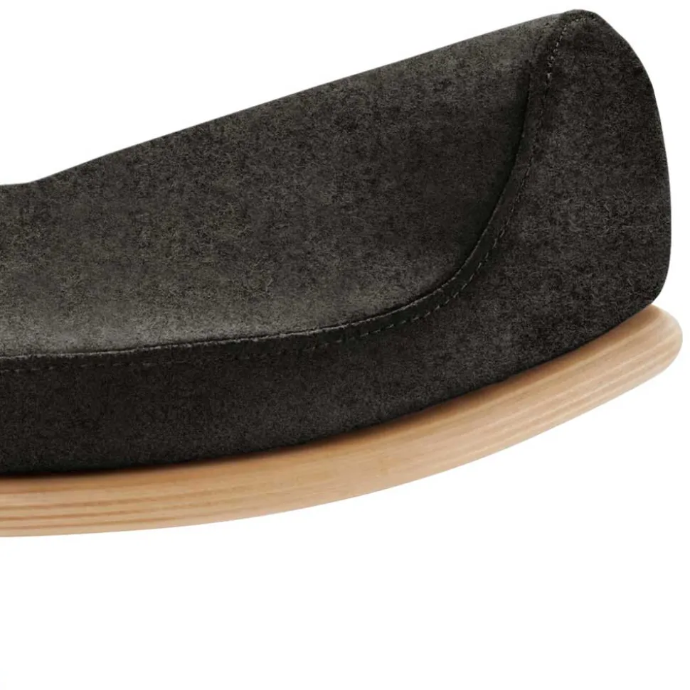 Ergonomischer Holz Hocker variabel einstellbar - Carinna