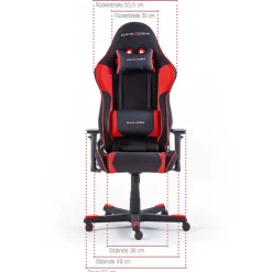 Ergonomischer PC Stuhl im Racing Design - Apulias