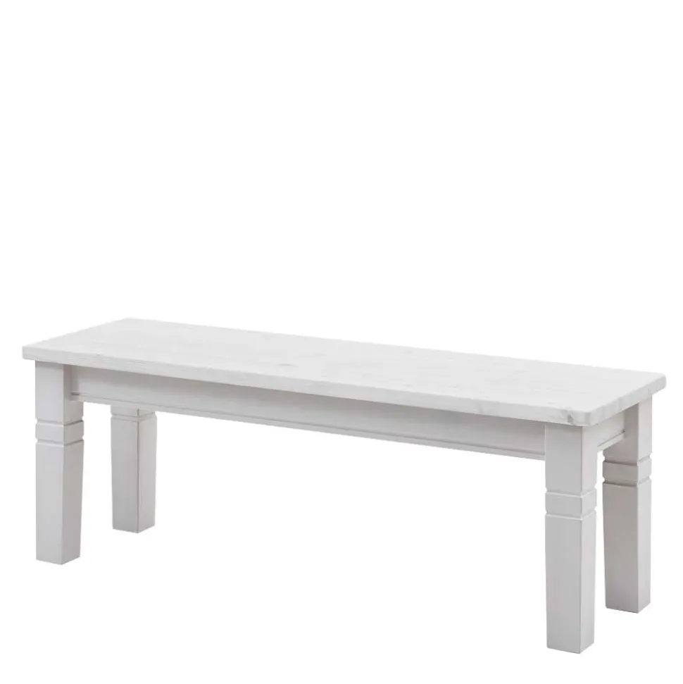 Essbank Satumare in Weiß