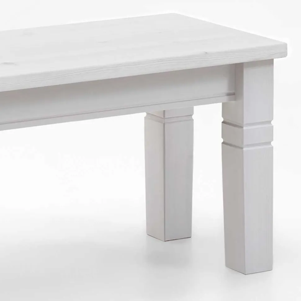 Essbank Satumare in Weiß