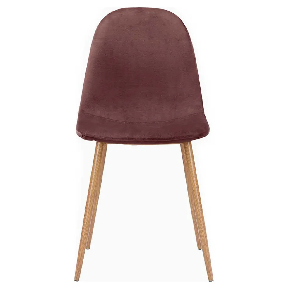 Essgruppe in Altrosa & Eiche - Eva (fünfteilig)