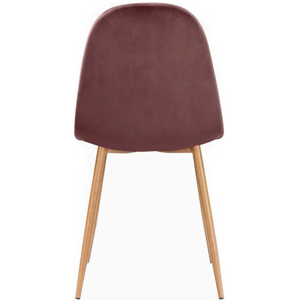 Essgruppe in Altrosa & Eiche - Eva (fünfteilig)