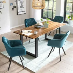 Essplatz Tischgruppe modern - Belandro (fünfteilig)