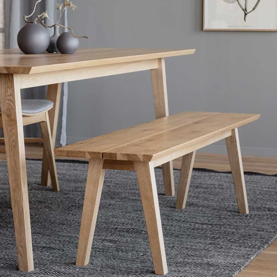 Esstisch & 2 Stühle & Bank - Canberra (vierteilig)