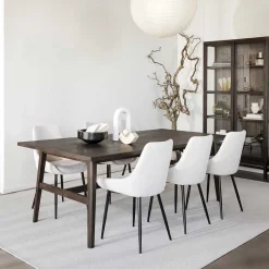 Esstisch & Schalenstühle im Set - Frantasticas (siebenteilig)