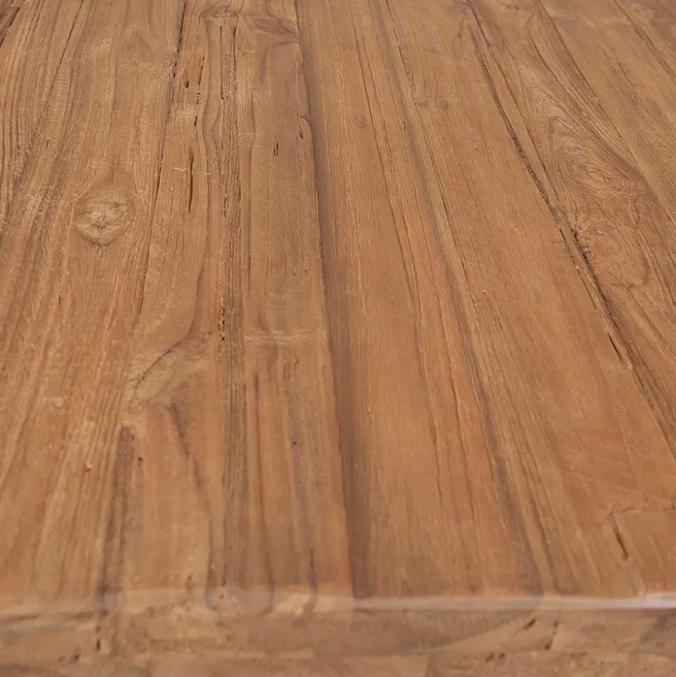 Esstisch aus recyceltem Holz Teak - Rumana