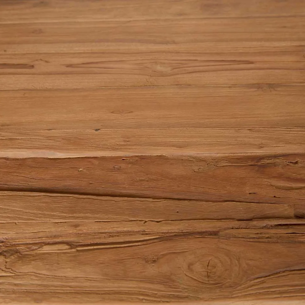 Esstisch aus recyceltem Holz Teak - Rumana