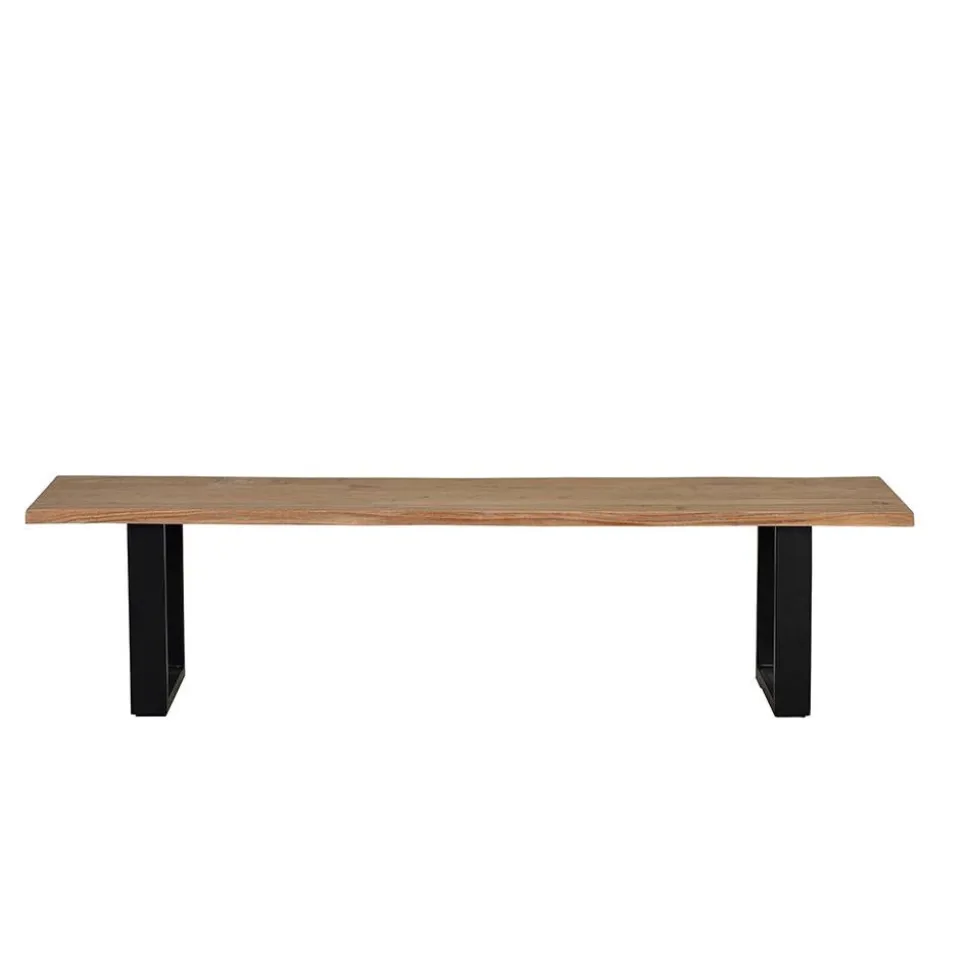 Esstisch Bank mit natürlicher Baumkante - Calivia