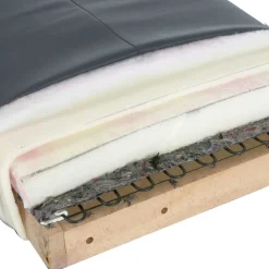 Esstisch Eckbank Tudan in Grau