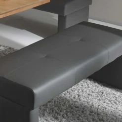 Esstisch Eckbank Tudan in Grau